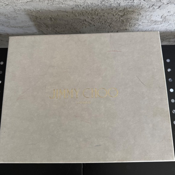 Jimmy Choo 143 Pledge Cosmo Vac LOGO PLATE Espadrille Wedge SLIDES EU 41 Blue - Picture 7 of 14